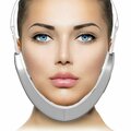 Fuerza Igia Chin Fit Elite Face-Shaping Massager, White FU3114956